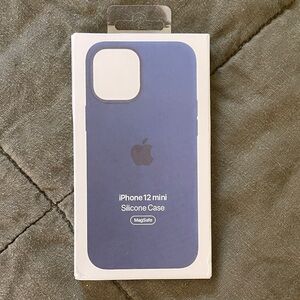 Apple iPhone 12 Mini Silicone Case - Navy Blue